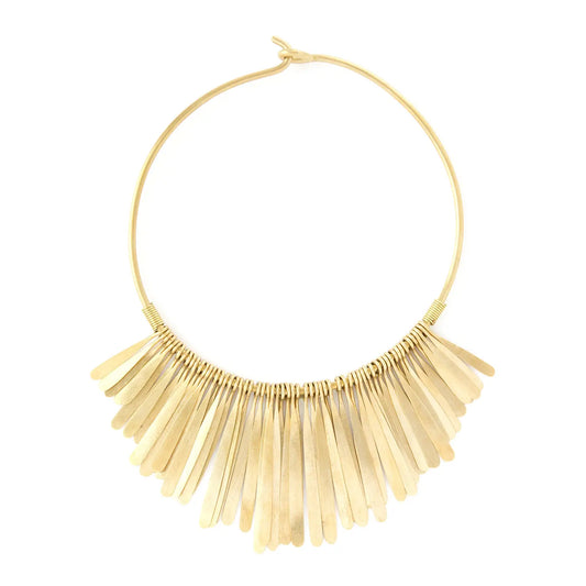 Onyesha Brass Necklace