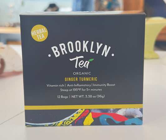 Brooklyn Tea Ginger Tumeric Box (Tea Bag)