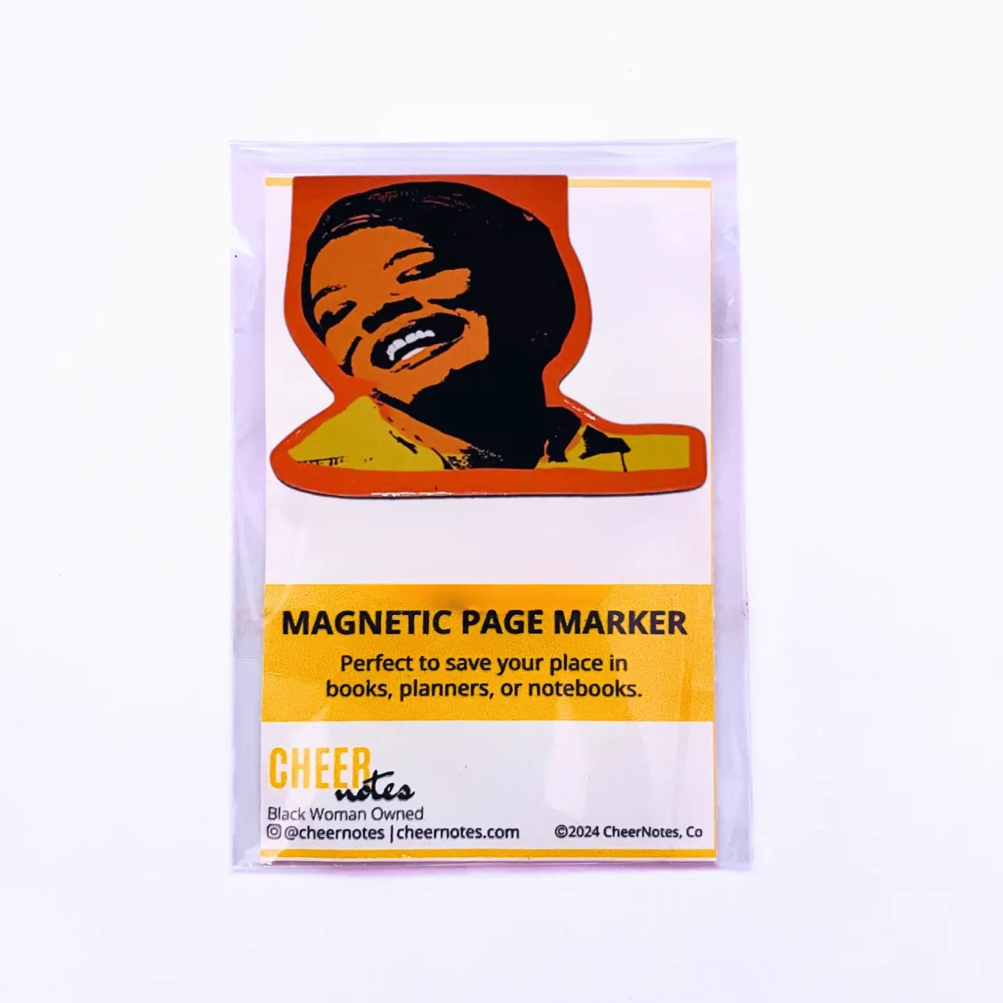 Maya Angelou Magnetic Page Marker/Bookmark