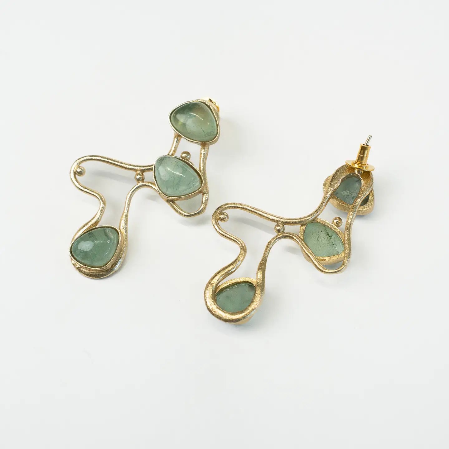 Veda Flourite Earrings