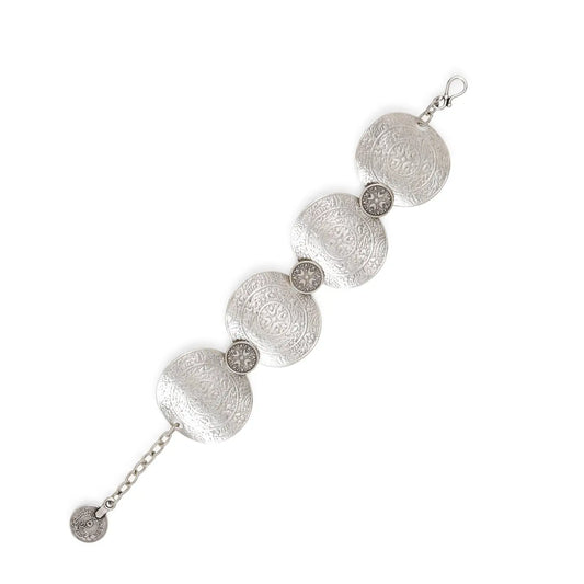 Egyptian Circular Disc Bracelet