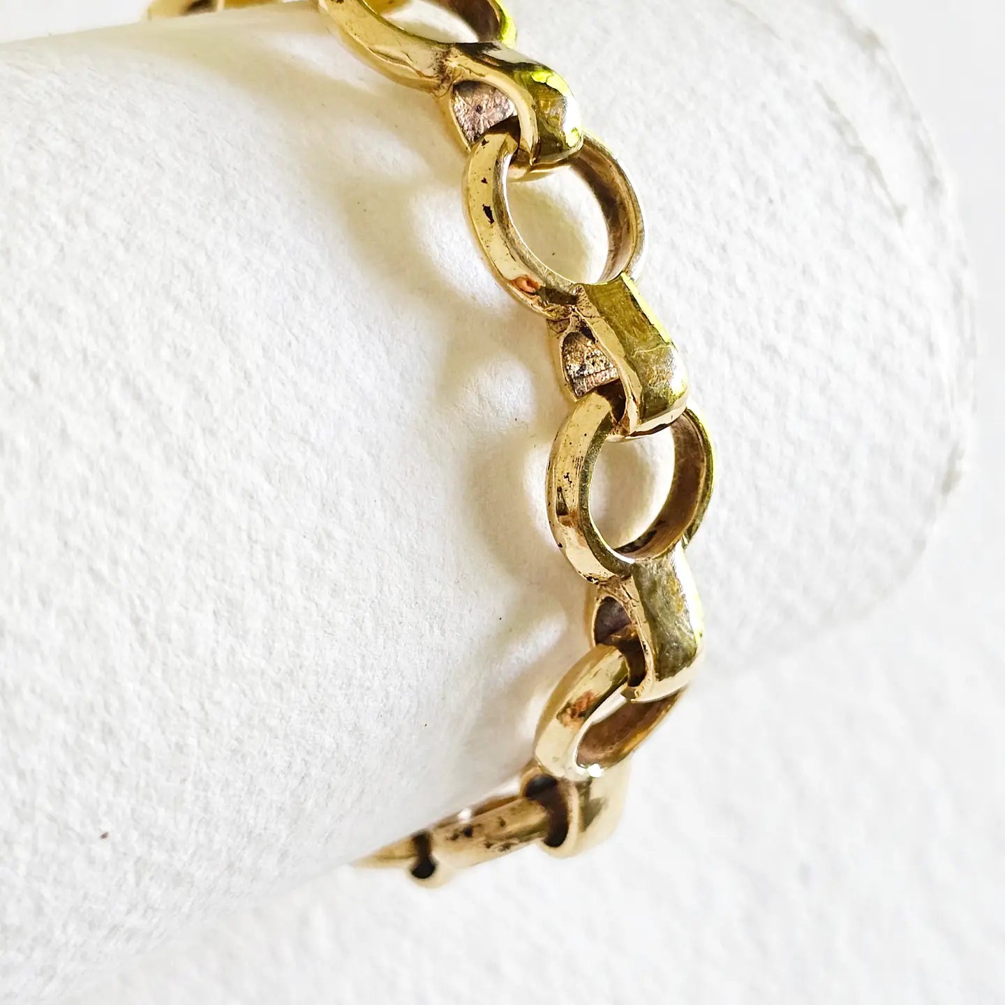Brass Gemstone Bracelet