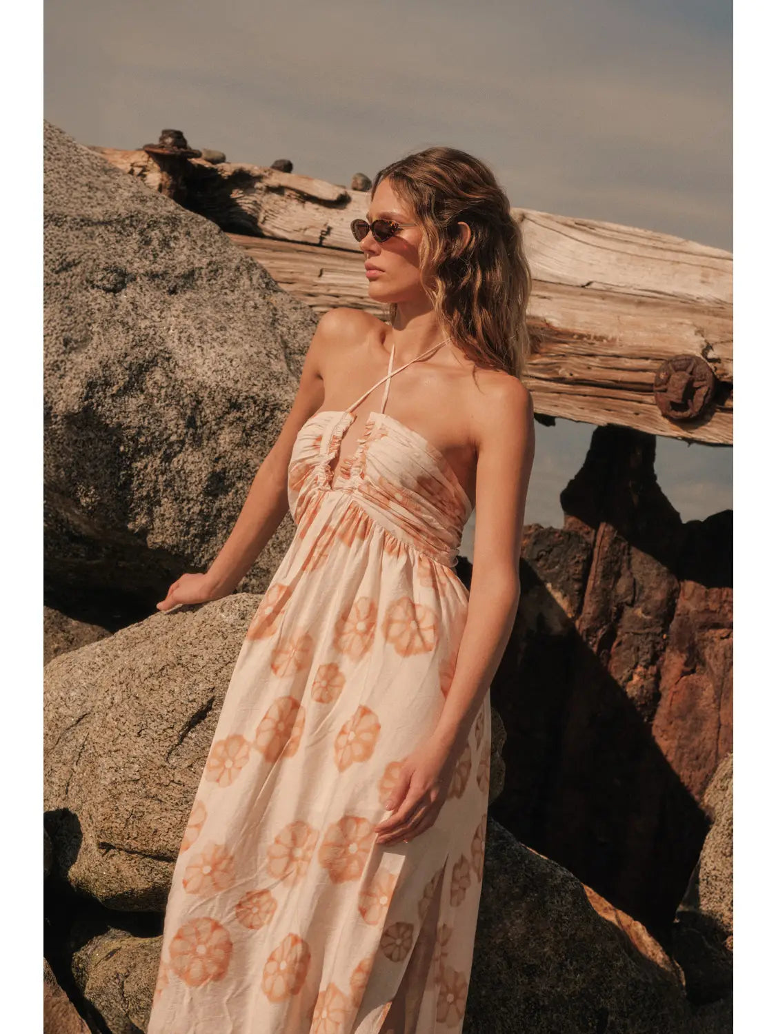 Multi Colour Cotton Dress