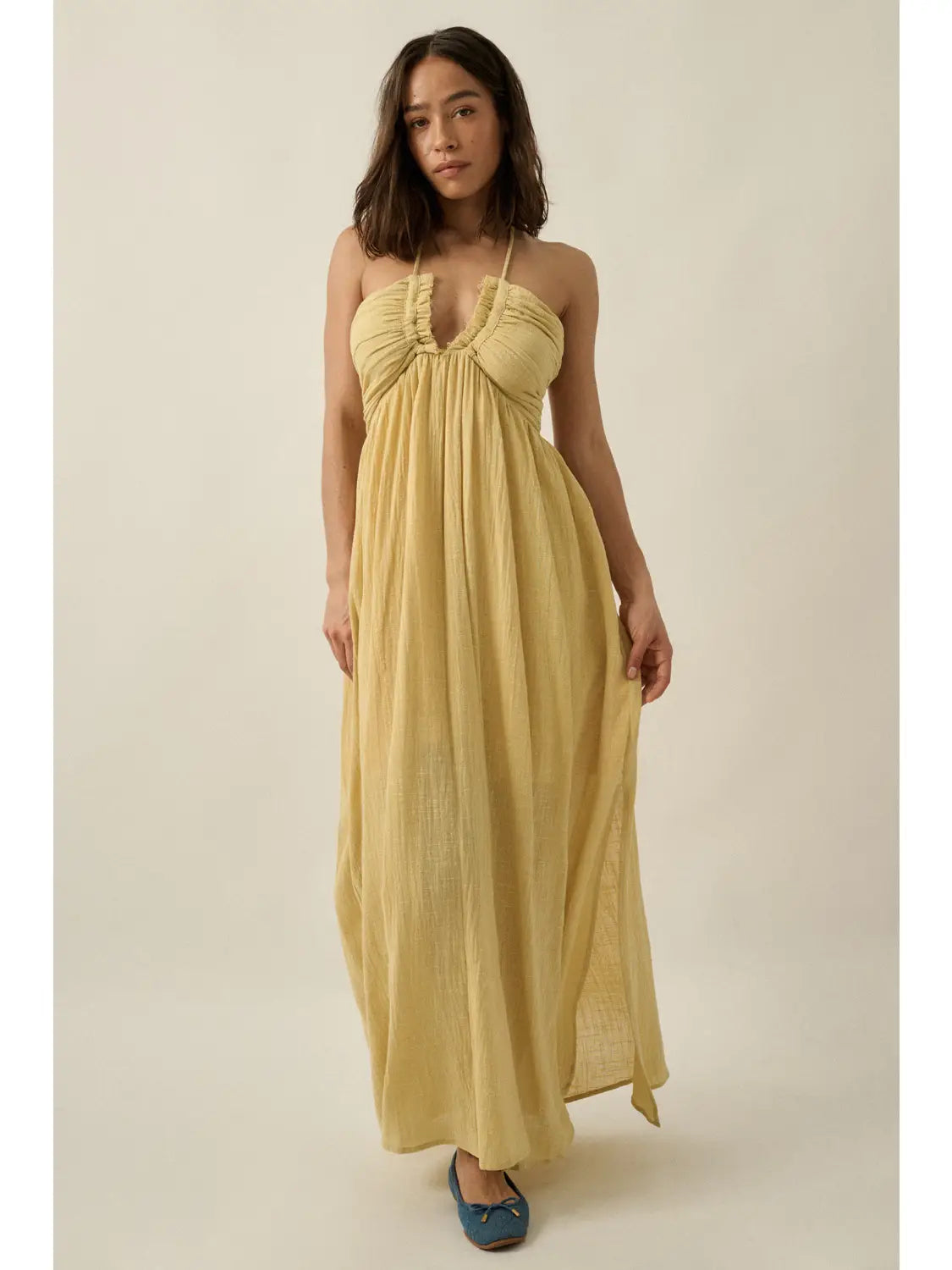Multi Colour Cotton Dress