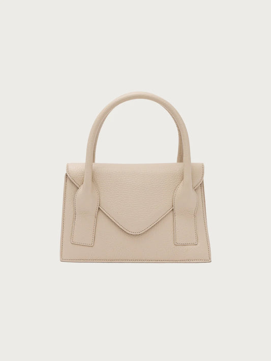 Debra Lee Khaki Mini Top Handle Bag