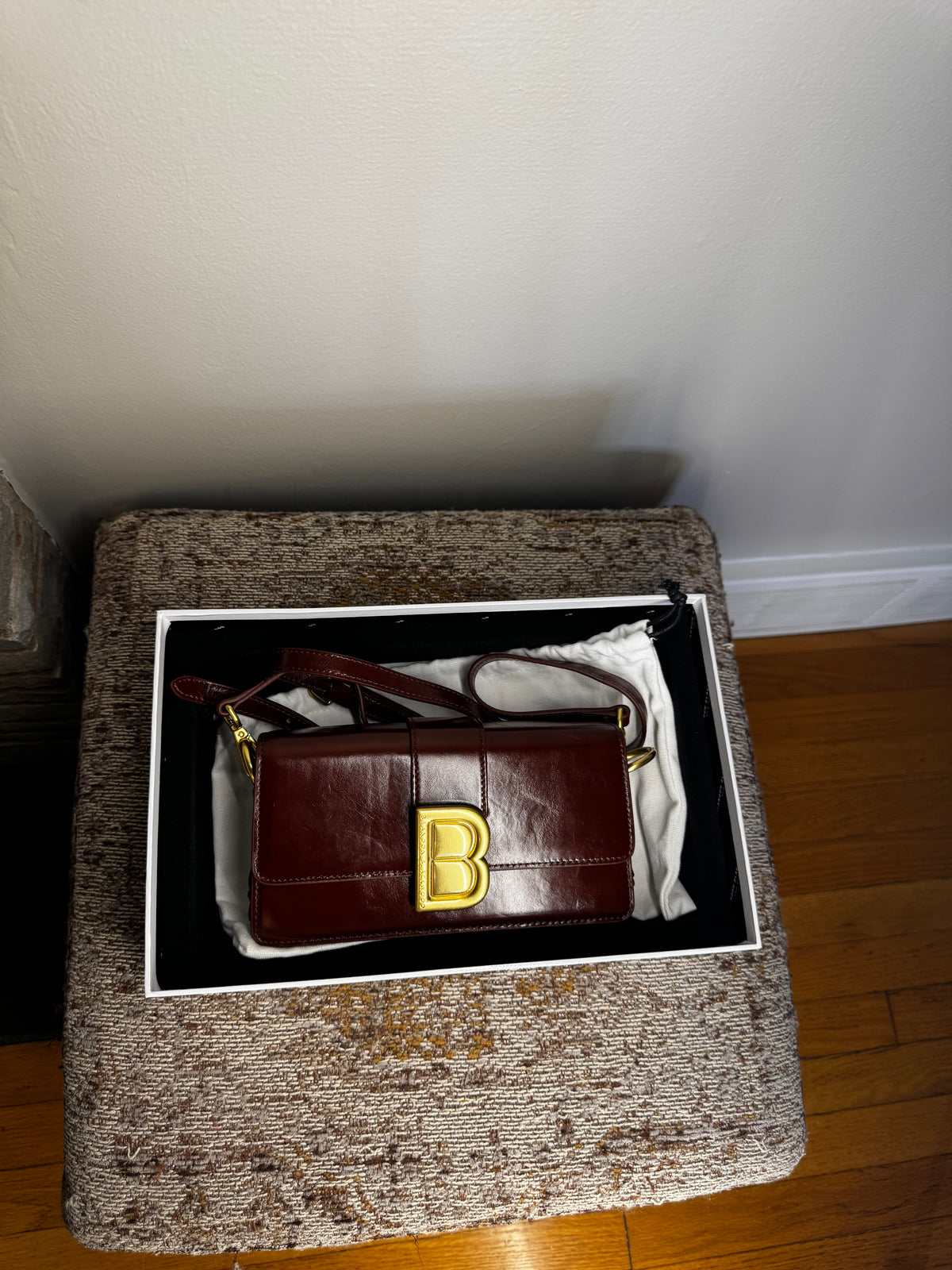Burgundy Nia Bag by Brandon Blackwood