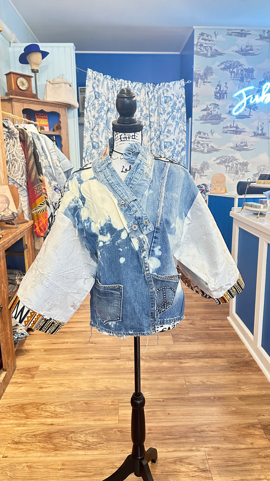 Ivory Sky Kimono