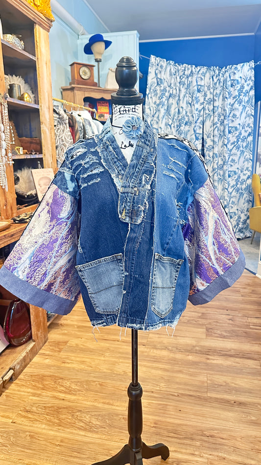 Violet Nightfall Kimono