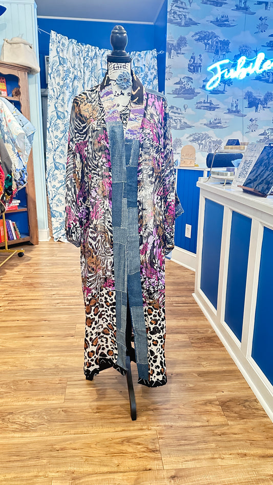 Savanna Bloom Kimono