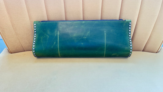 Oversized Clutch - Green