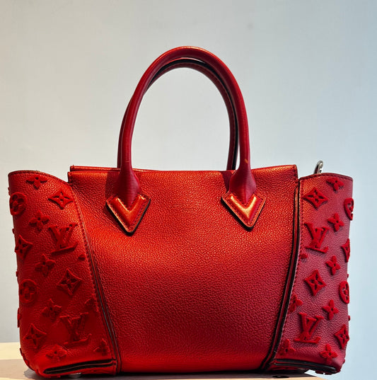 Louis Vuitton LV Red Monogram W PM (Pre-Loved) 2014 Collection