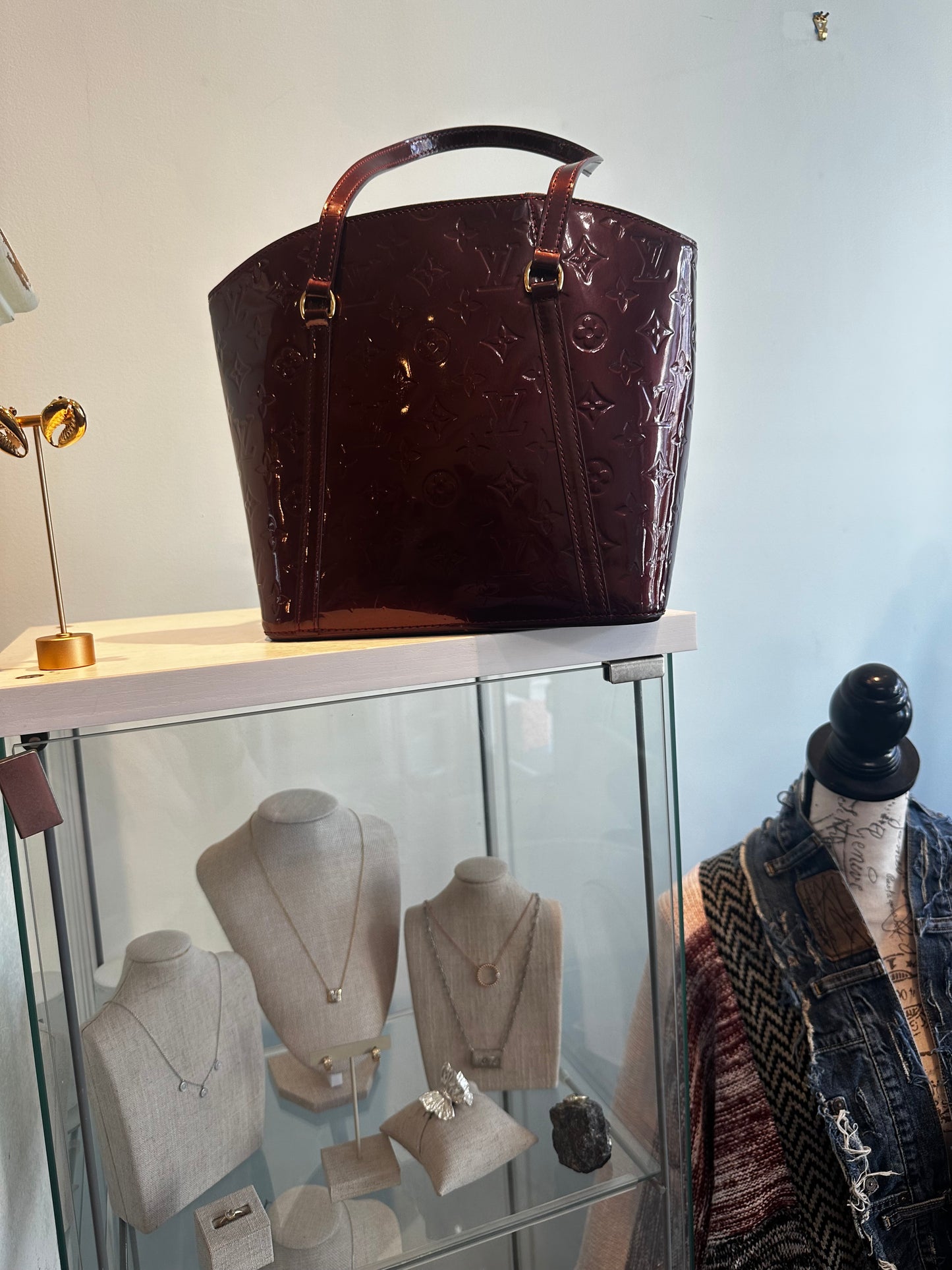 Louis Vuitton  LV Monogram Avalon (Burgandy)