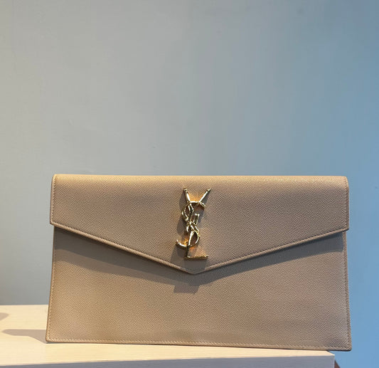 Cream YSL Handbag