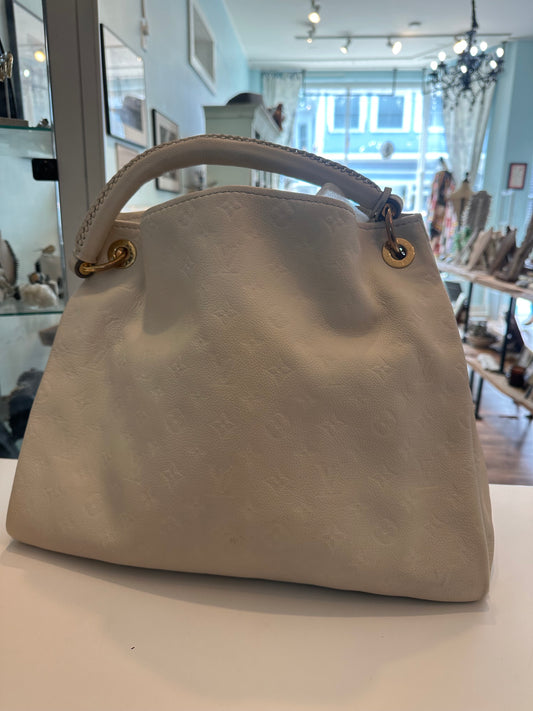 Louis Vuitton White Empreinte Artsy (2012)