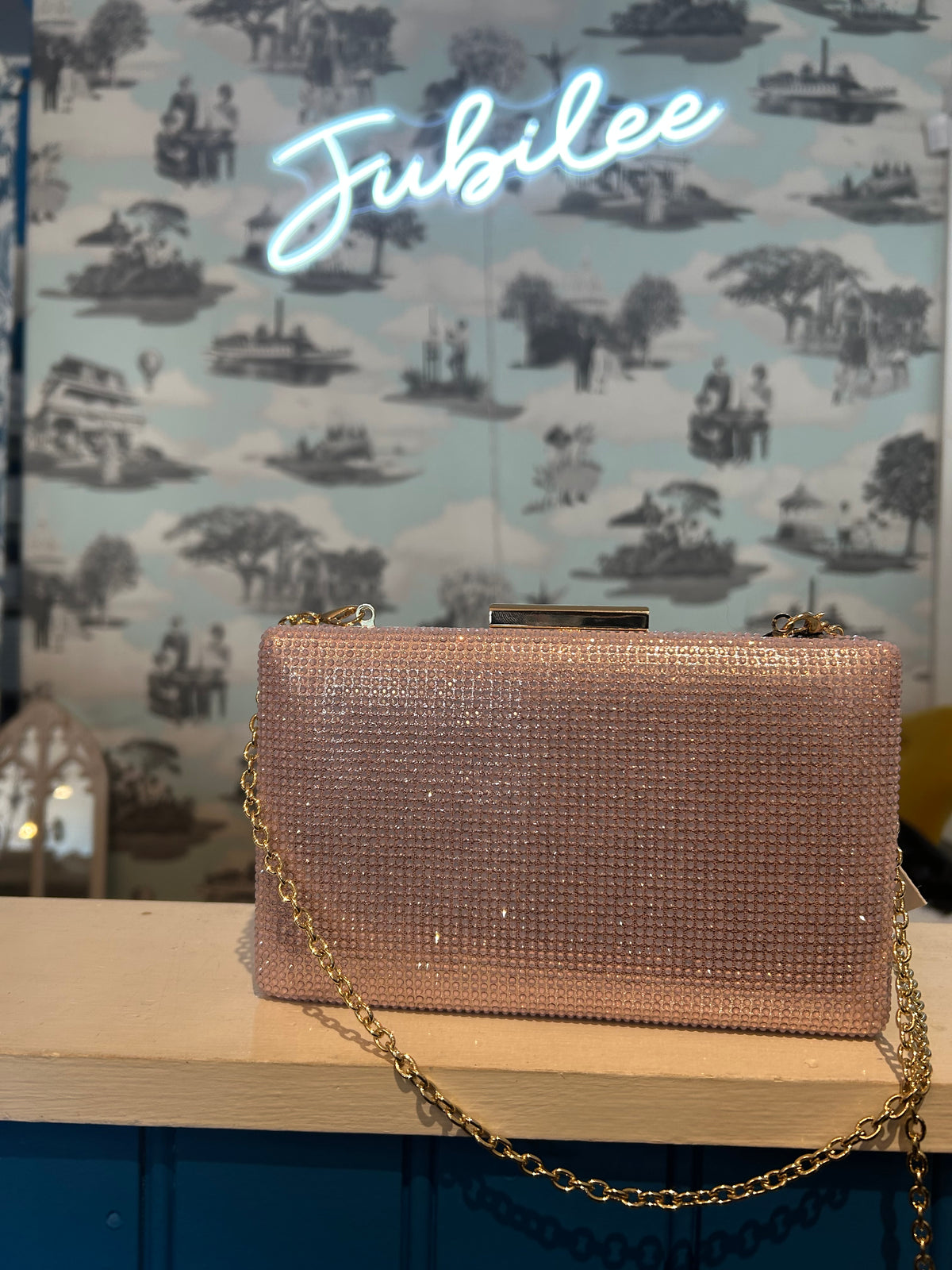 Crystal box Clutch by Kurt Geiger