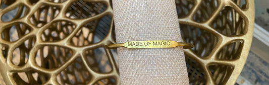 Made of Magic Affirmation Bangle