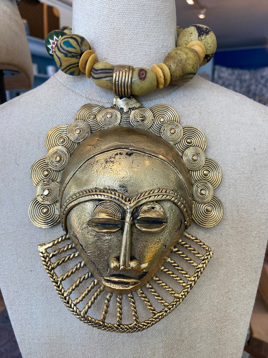 Goddess of Ghana Beaded Necklace