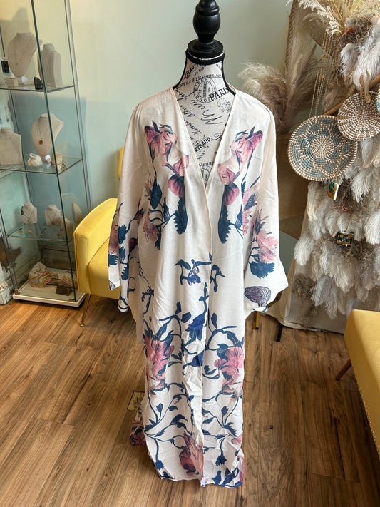 Whispering Petals Kimono