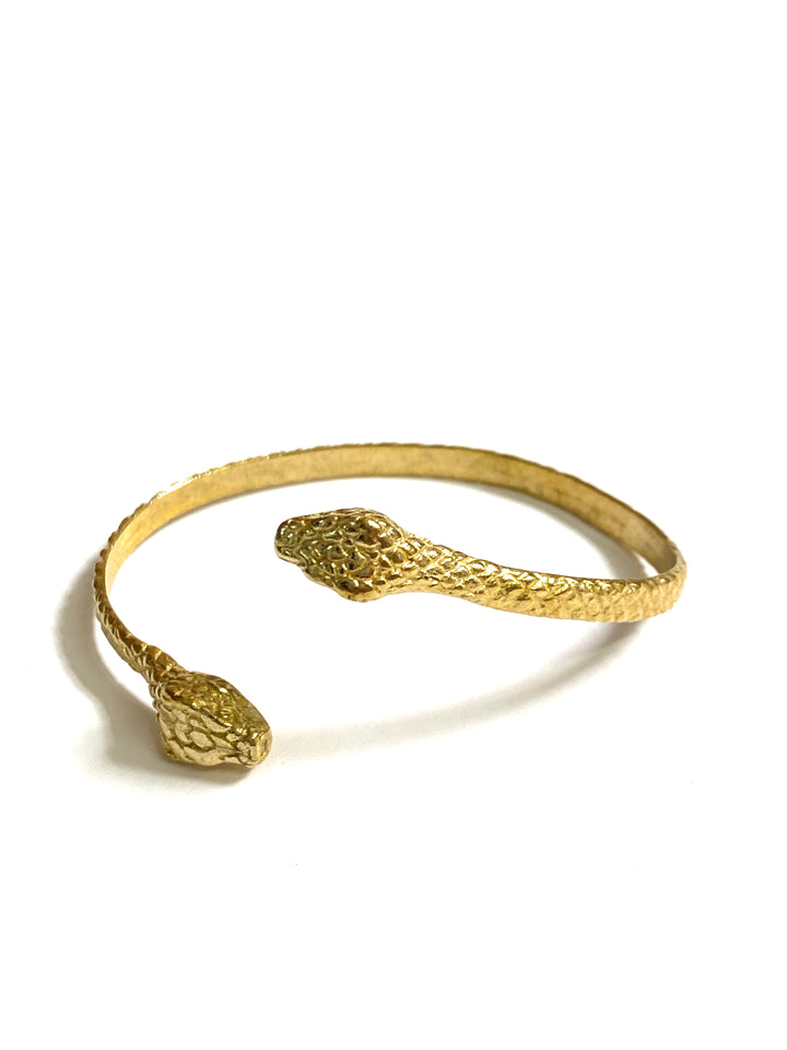 Leda Snake Cuff Bracelet