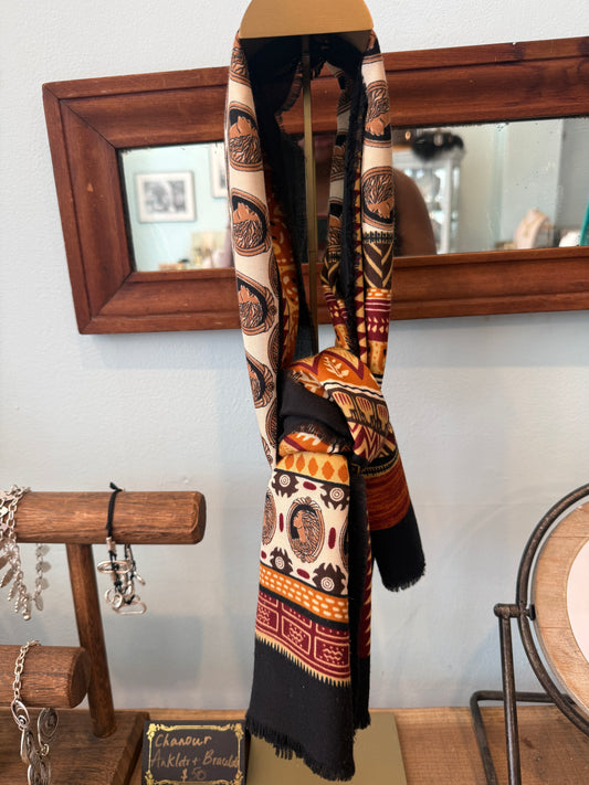 Vintage Designer Coreen Simpson Scarf