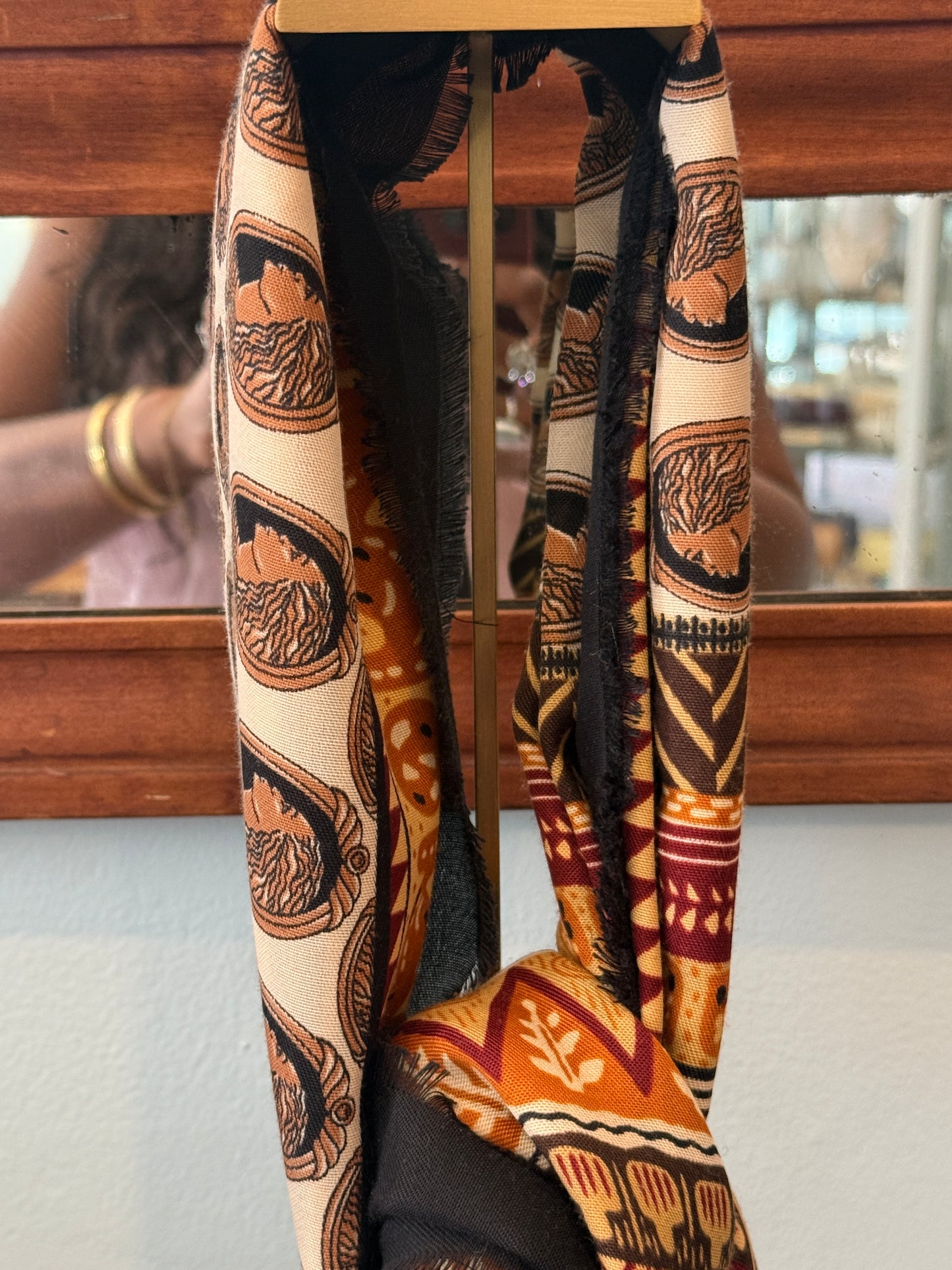 Vintage Designer Coreen Simpson Scarf