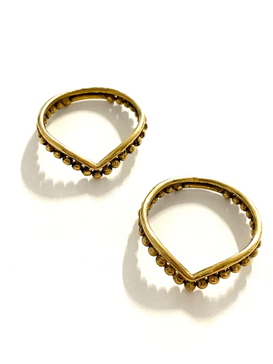 Lavo Brass Ring Small