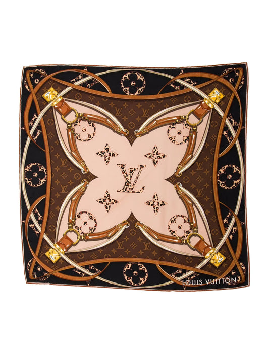 Wild At Heart Silk Scarf Louis Vuitton (Pre-Loved 2021)