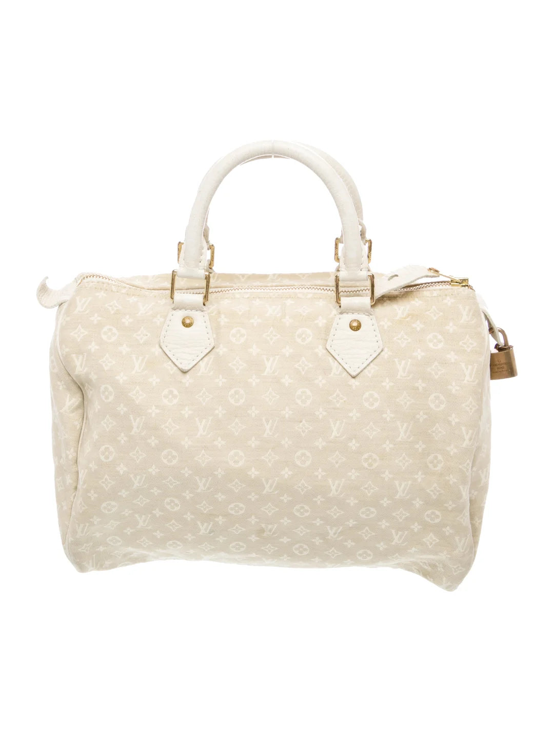 Louis Vuitton (Canvas) Monogram Mini Lin Speedy 30