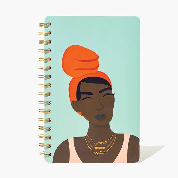 Guard Your Spirit Lined Spiral Journal