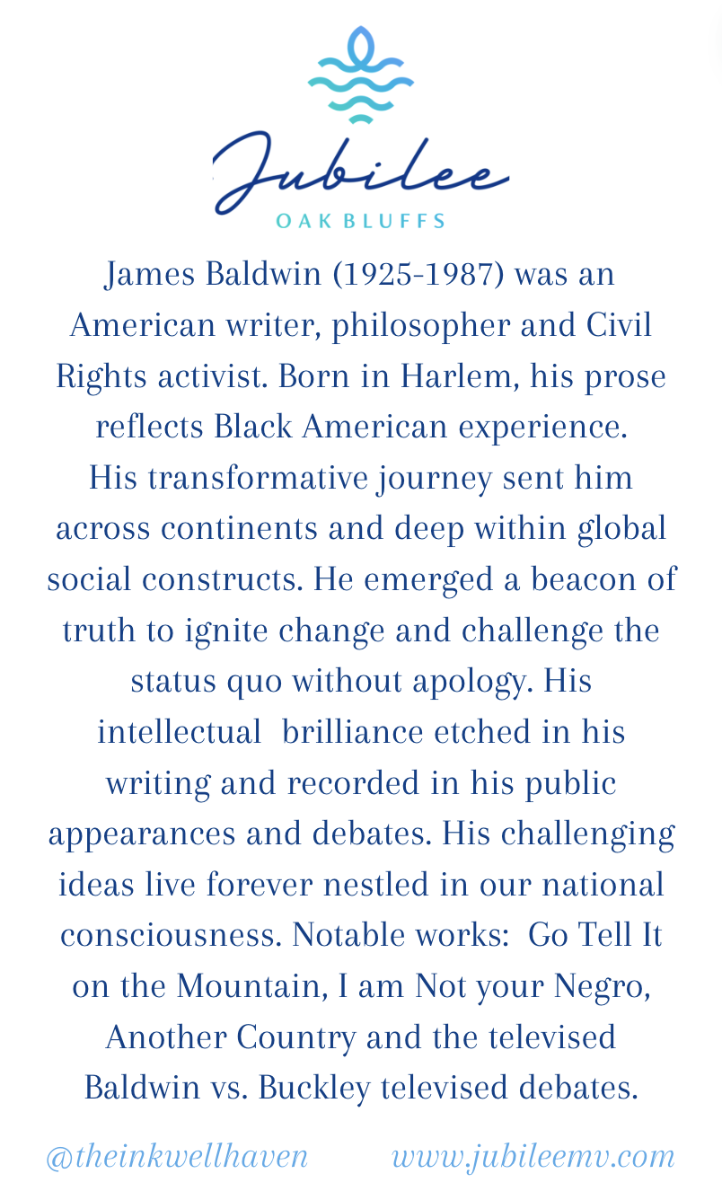 James Baldwin "Our Crown" Quote Card
