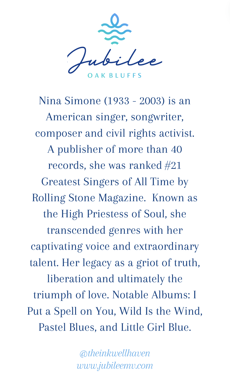 Nina Simone "What Freedom is To Me" Quote Card