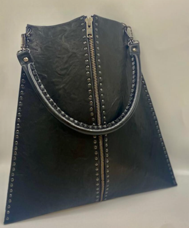 Large Zipper Tote Bag