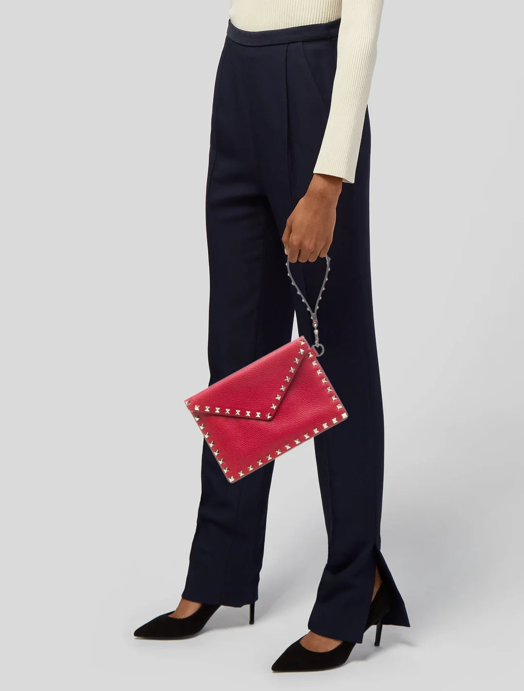 Valentino Rockstud Clutch (Pre-Loved)