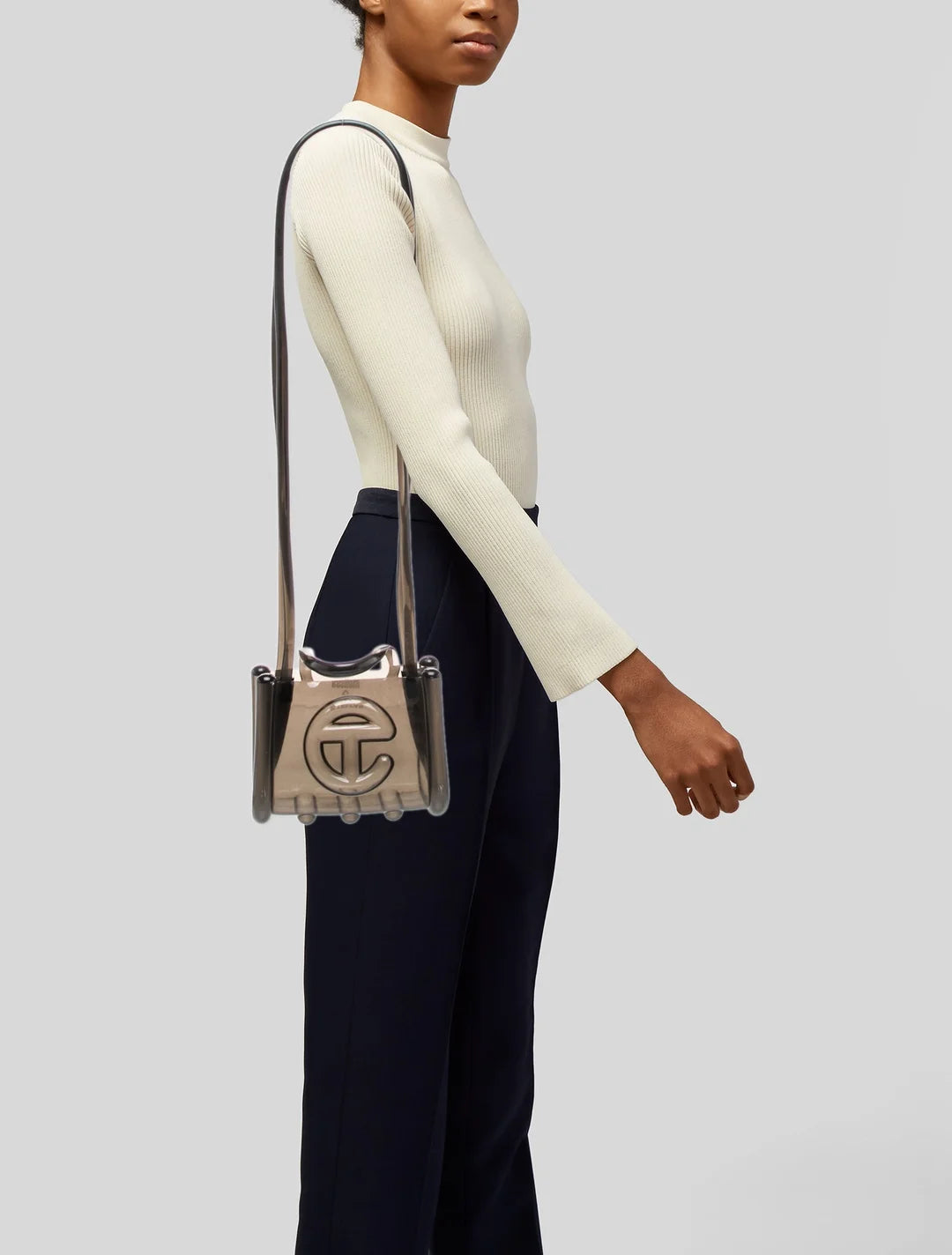 Telfar PVC x Melissa Jelly Shopper Small