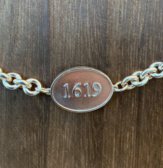 Sterling Silver Men's Bracelet "1619"