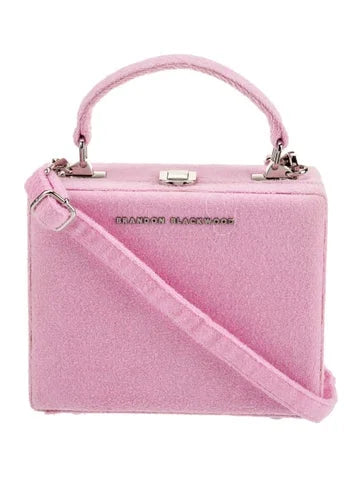 Brandon Blackwood Terry Cloth Top Handle Bag (PreLoved)