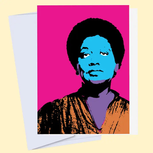 Audre Lorde Black Icon Card