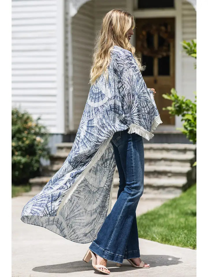 Indigo Hand Kimono