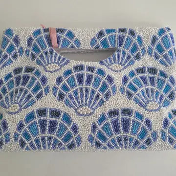 Sea Shell Beaded Purse