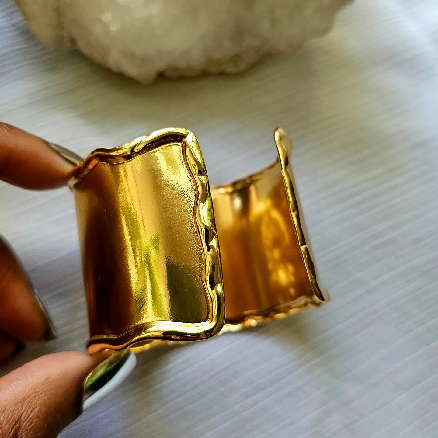 Radiant Sun Bohemian Statement Cuff