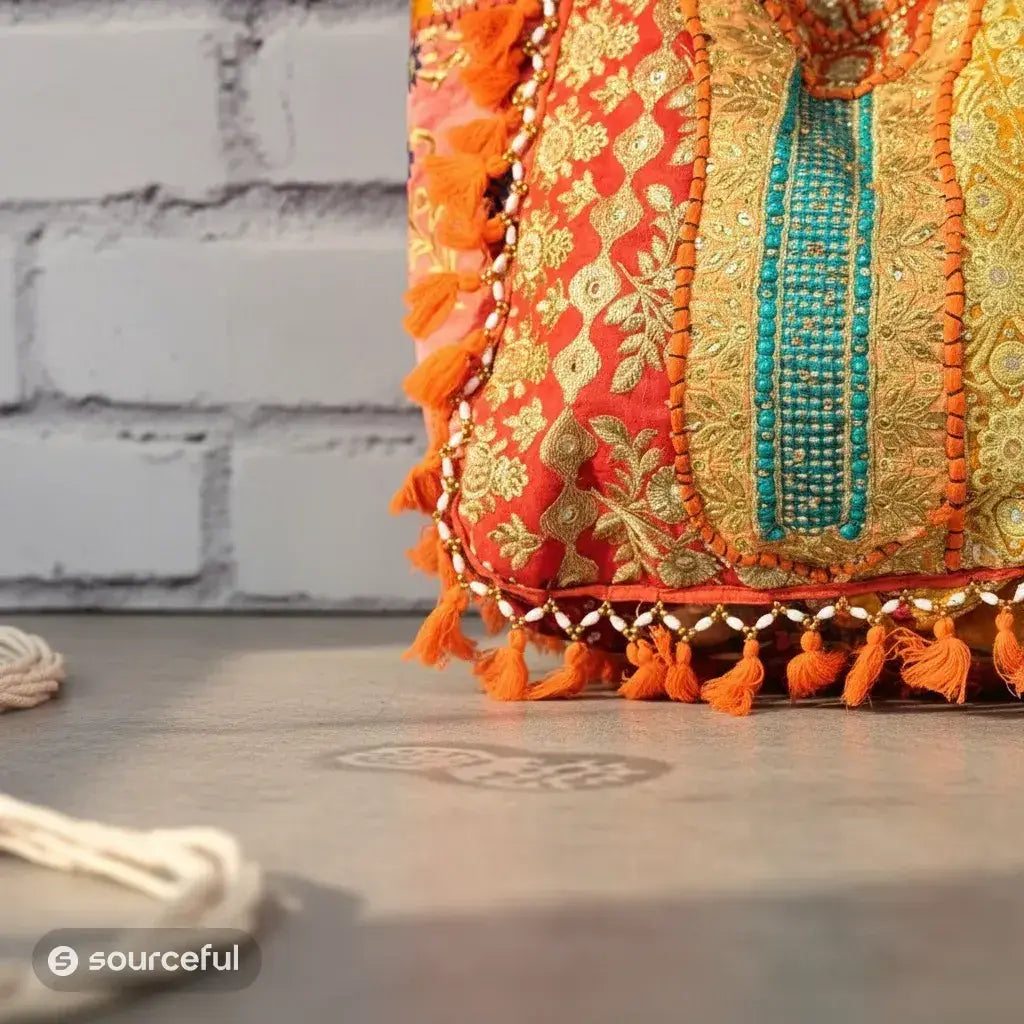 Hand Made Embroidery Tote Bag