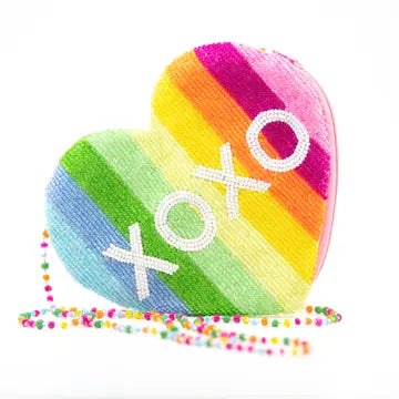 XoXO Heart Beaded Purse