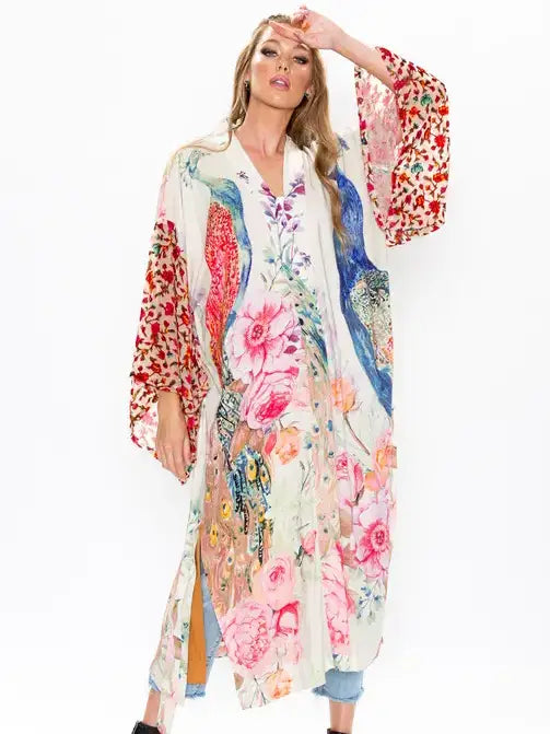 Fantasy Kimono Print Kimono