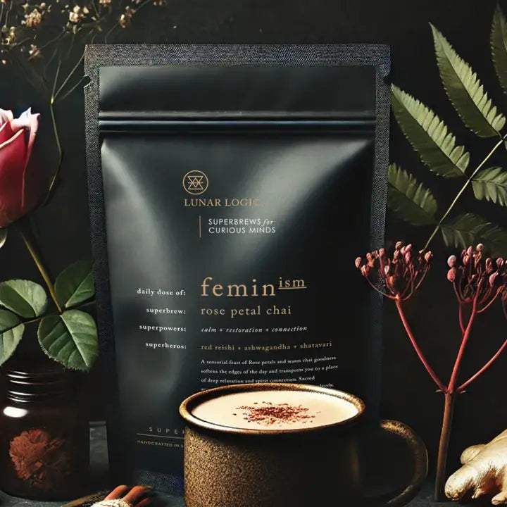 Feminism/ Rose Chai Superbrew 3 serving