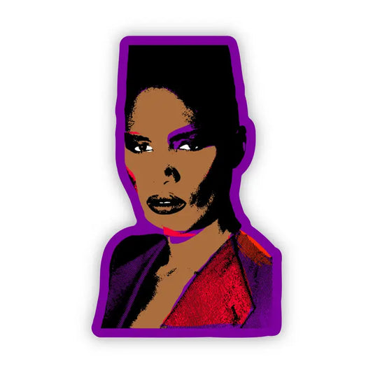 Grace Jones Black Icon Stickers