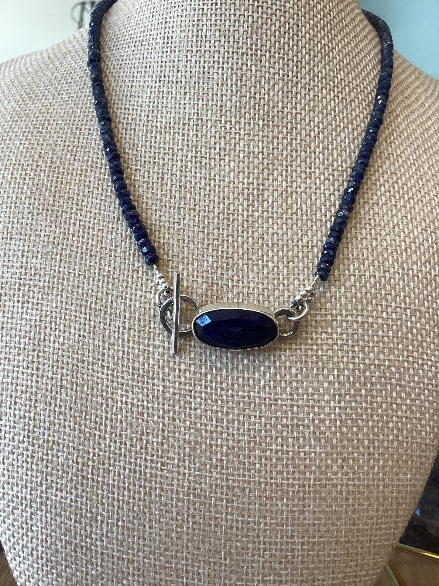 Sapphire Stone Necklace