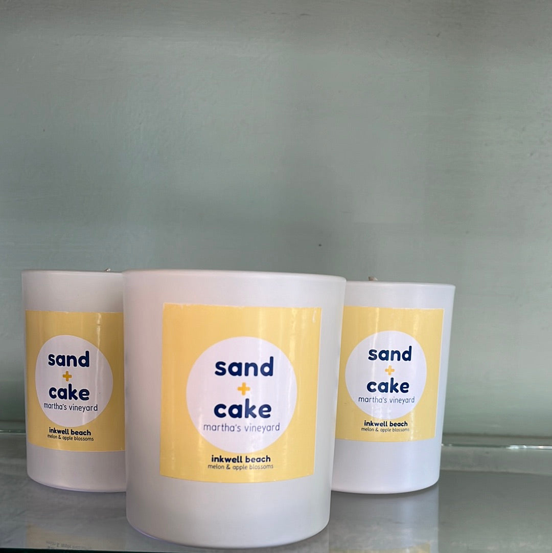Inkwell Beach Candle-Sand and Cake