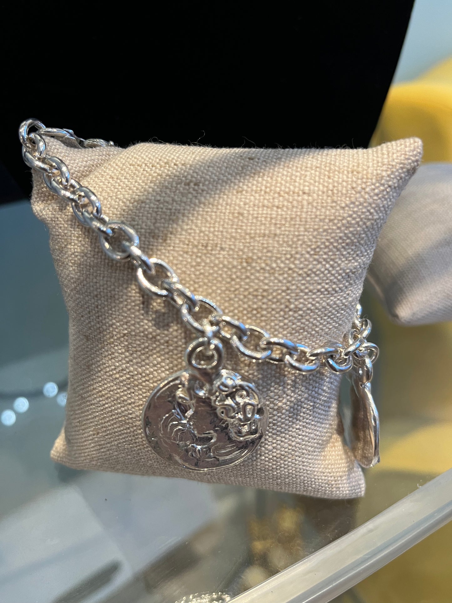 Mermaid Noir Charm Bracelet