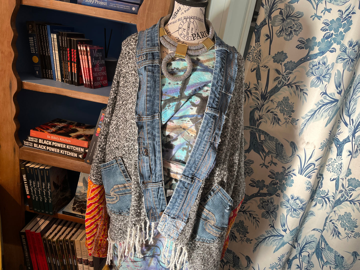 Oversize Sweater Kimono - Handcrafted One of a Kind