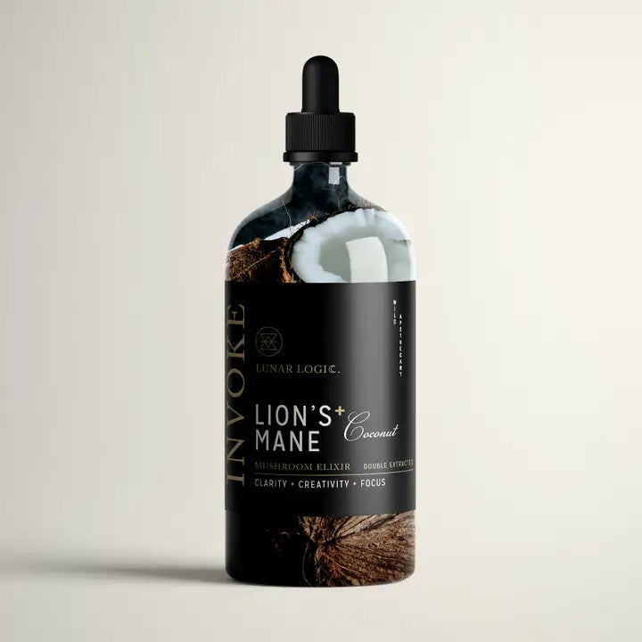 Invoke/ Lion’s Mane + Coconut Mushroom 4oz
